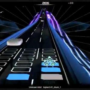 NSFW - What happens when you use a porn soundrack in Audiosurf